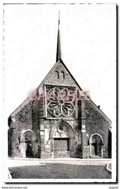 CPA Saint Fargeau Eglsie et rosace