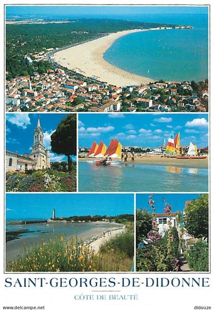 17 - Saint Georges de Didonne - Multivues - Fleurs - CPM - Voir Scans Recto-Verso