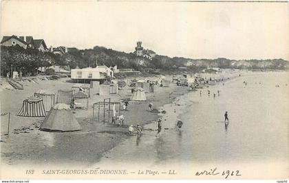 CPA Saint Georges de Didonne La Plage