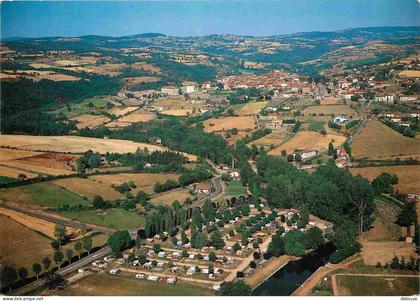 Carte Postale - 42 - Saint Germain laval - Vue Générale aérienne - CPM - Voir Scans Recto-Verso - Poscard - Carta Postal