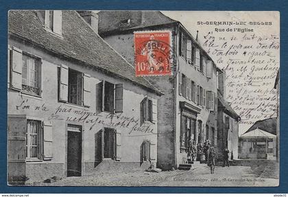 SAINT GERMAIN LES BELLES - Rue de l' Eglise