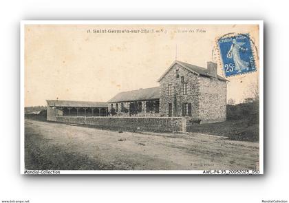 AWLP4-0248-35 - SAINT-GERMAIN-SUR-ILLE - L'école des filles