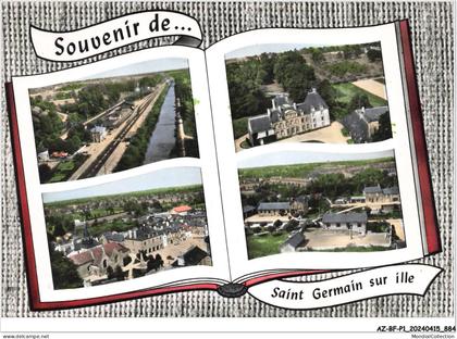 AZ-BFP1-0443-35 - SAINT-GERMAIN-SUR-ILLE - Souvenir - Multi-vues
