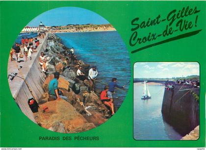 CPM Saint Gilles Croix de Vie Paradis des Pecheurs