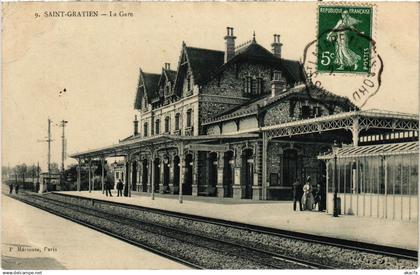 CPA Saint-Gratien La Gare FRANCE (1330495)