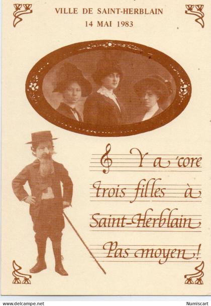 Saint-Herblain les Filles de Saint-Herblain 1er Mai 1983