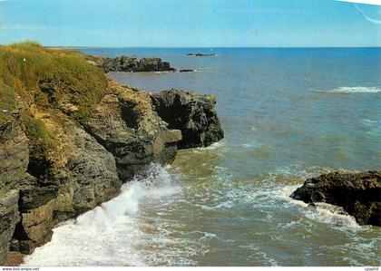 CPM La Vendee Touristique La Corniche Vendeenne Saint Hilaire de riez Effet de Vagues
