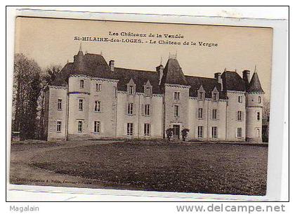 Saint Hilaire des Loges : le château de la Vergne