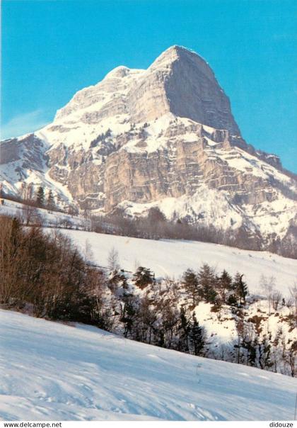 38 - Saint Hilaire du Touvet - Vue sur la Dent de Crolles - Hiver - Neige - CPM - Carte Neuve - Voir Scans Recto-Verso