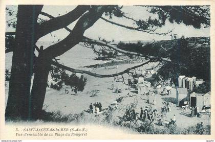CPA Saint Jacut de la Mer (C du N) Vue d'Ensemble de la Plage du Rougeret