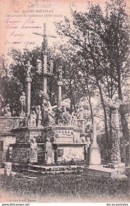 56 SAINT JEAN BREVELAY LE CALVAIRE DU GUEHENNO