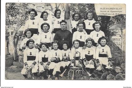 Saint Jean Brevelay - Societé de Gymnastique - L'Esperance de St-Jean.