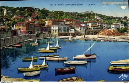CPA Saint Jean Cap Ferrat le Port