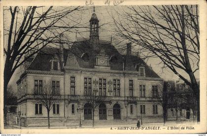CPA Saint Jean d'Angely L'Hotel de Ville