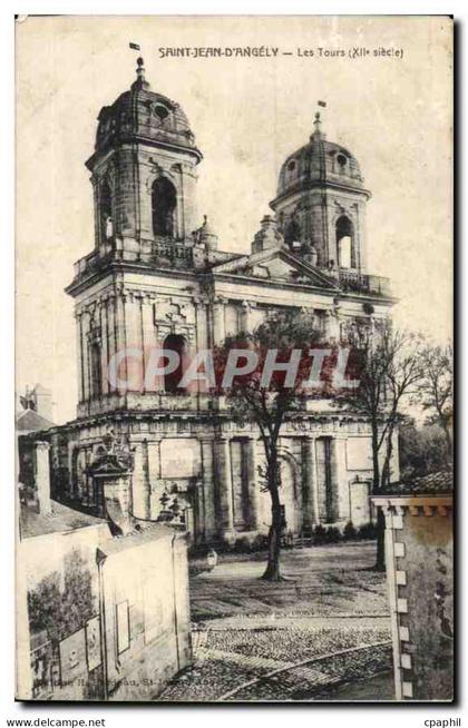 CPA Saint Jean d'Angely Les Tours