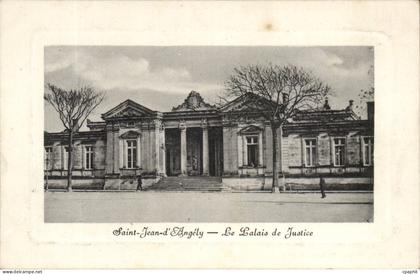 Saint Jean d'Angely CPA Le palais de justice