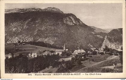 CPA Haute Savoie Saint Jean de Sixt Le Chef Lieu