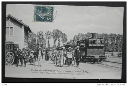 38 - Saint-Jean-de-Bournay - gare et train