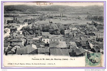 38 - SAINT JEAN de BOURNAY -- Panorama