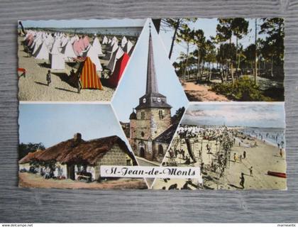 Cpa Saint Jean de Monts (85) multivue