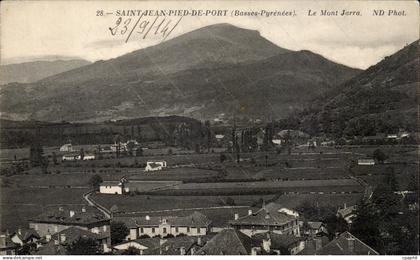 CPA Saint Jean Pied de port Le Mont Jarra