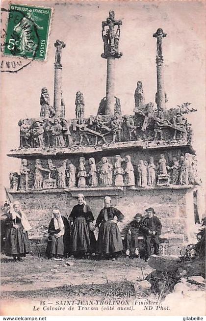 29 - Saint Jean Trolimon . Le calvaire de Tronoen