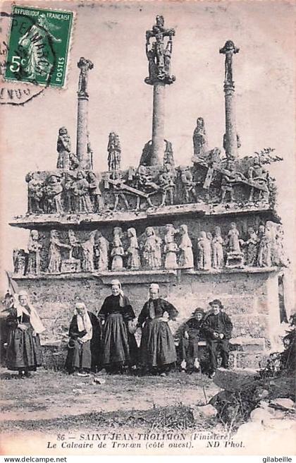 29 - Saint Jean Trolimon . Le calvaire de Tronoen