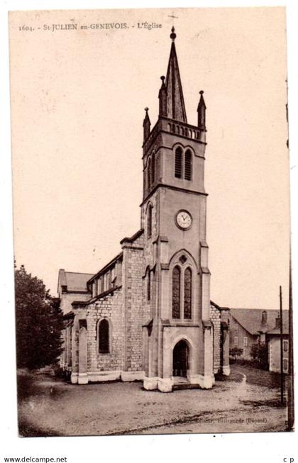 Saint Julien en Genevois - L'Eglise - CPA°J
