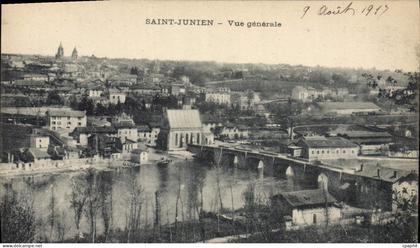 CPA Saint Junien Vue generale