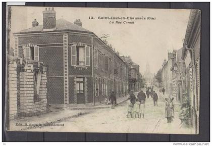 60 - Saint Just en Chaussée - La rue Carnot