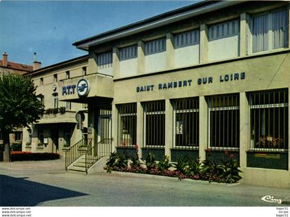 Saint Just Saint Rambert - la mairie et la poste
