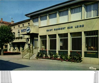 Saint Just Saint Rambert - la mairie et la poste