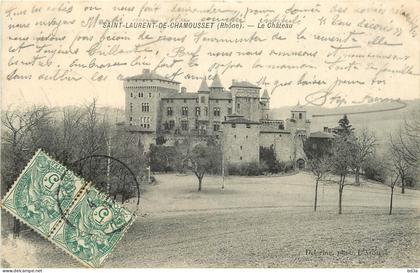 69 - SAINT LAURENT DE CHAMOUSSET - LE CHATEAU