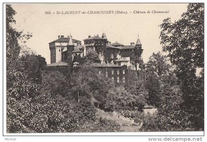 SAINT-LAURENT-de-CHAMOUSSET Le Château de Chamousset