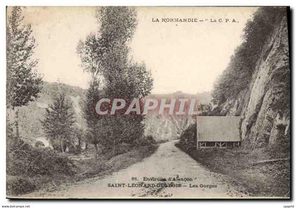 CPA Environs d'Alecon Saint Leonard des Bois Les Gorges