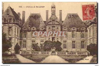 Chateau de St Loup - CPA