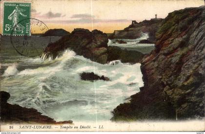 CPA Saint Lunaire Tempete au Decolle