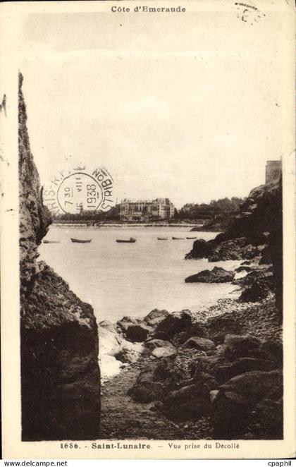 CPA Saint Lunaire Vue Prise du Decolle
