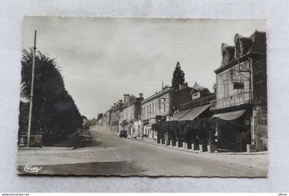 Cpsm 1954, Saint Maixent l'Ecole, avenue Gambetta, Deux Sèvres 79