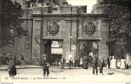 CPA Saint Malo La Porte Saint Vincent