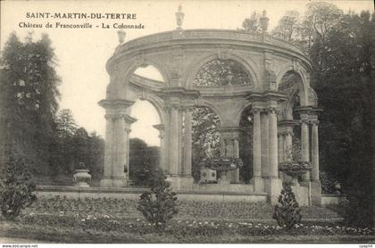 CPA Saint Martin Du Tertre Chateau De Franconville La Colonnade