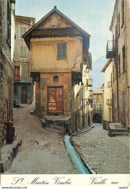 CPM Saint Martin Vesubie Alpes Maritimes Alt 1000 m vieilles maison et vieilles rues