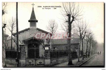 CPA Saint Maur Des Fosses Le Temple