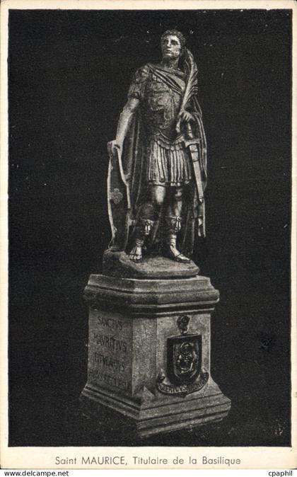 CPA Saint Maurice Titulaire de la Basilique