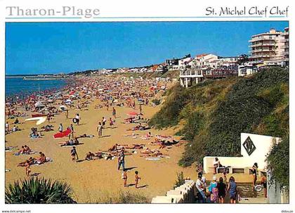 44 - Tharon Plage Saint Michel Chef Chef - La Plage - Carte Neuve - CPM - Voir Scans Recto-Verso