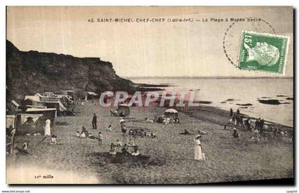 CPA Saint Michel Chef Chef La Plage a Maree basse