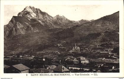 CPA Saint Michel De Maurienne Vue Generale