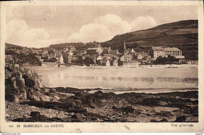 CPA SAINT-MICHEL-en-GREVE vue générale