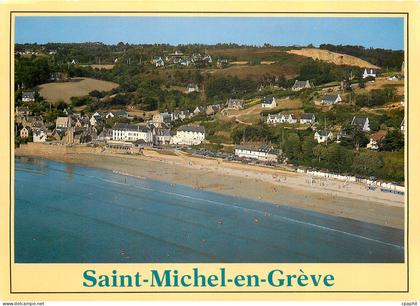 CPM Couleurs de Bretagne la Cote des Bruyeres Saint Michel en Greve vue generale