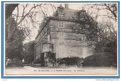 85 - SAINT MICHEL en L'HERM --  Le Château